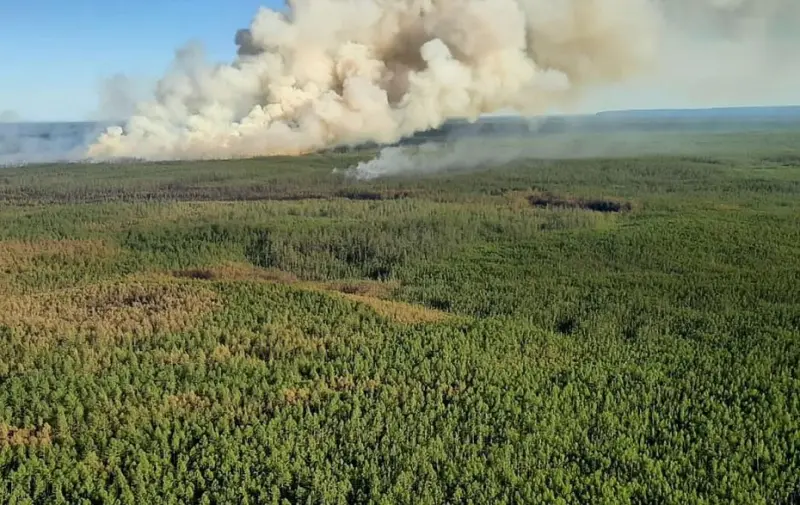 Сложная лесопожарная обстановка сохраняется на территории Верхневилюйского, Нюрбинского и Сунтарского районов