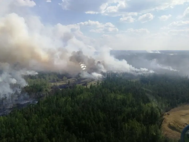 На территории Якутии действуют 24 природных пожара