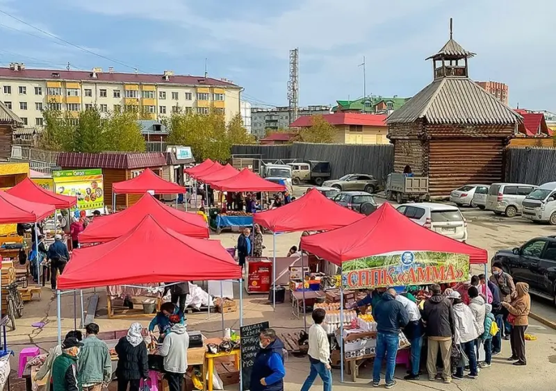 Ярмарки продовольствия пройдут на трех площадках Якутска