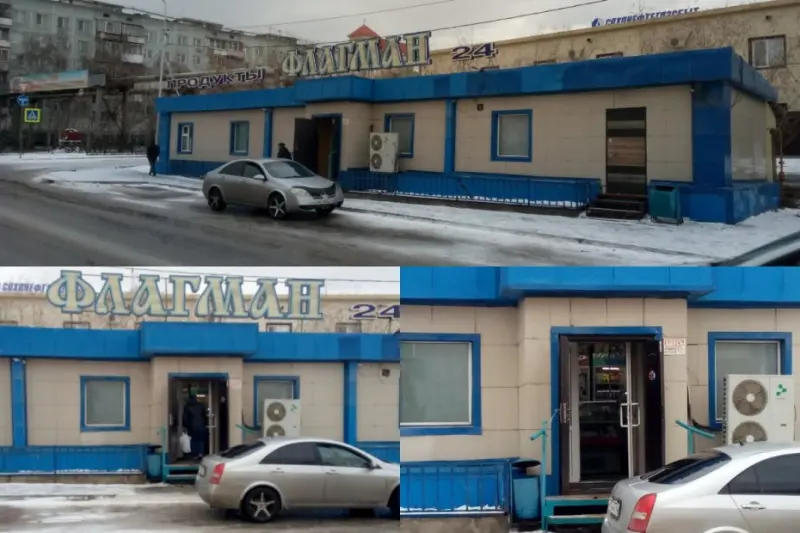 Фотофакт: Магазин «Флагман», который обязали снести продолжает работать