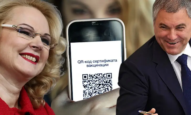 Госдума приняла в первом чтении проект о доступе в общественные места по ковид-сертификату