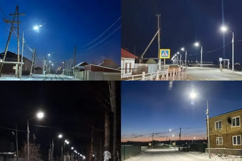 «Светлая столица»: 646 опор и 732 светильника установили в 2021 году в Якутске