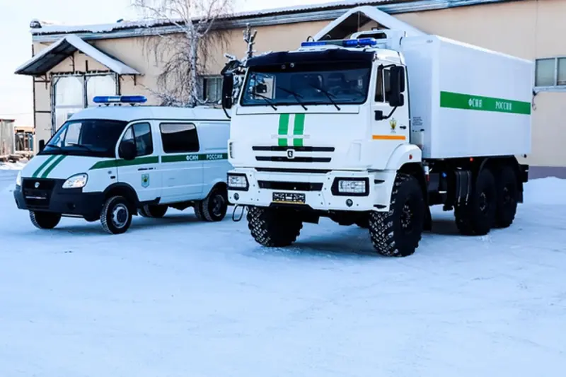 Новый автозак и медицинская машина поступили в УФСИН Якутии