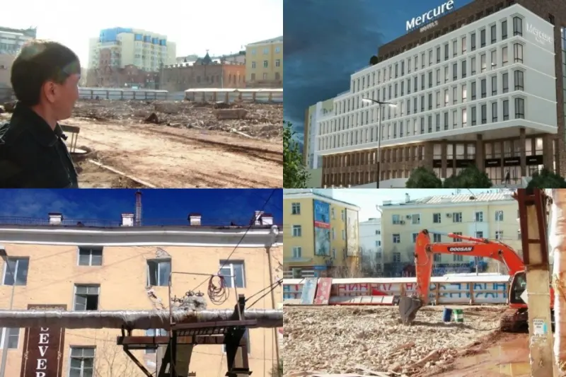 Дом, который быстро снесли: На месте пустыря в центре Якутска может появится 12-этажная гостиница