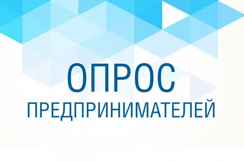Опрос предпринимателей о доступности мер поддержки в условиях санкций
