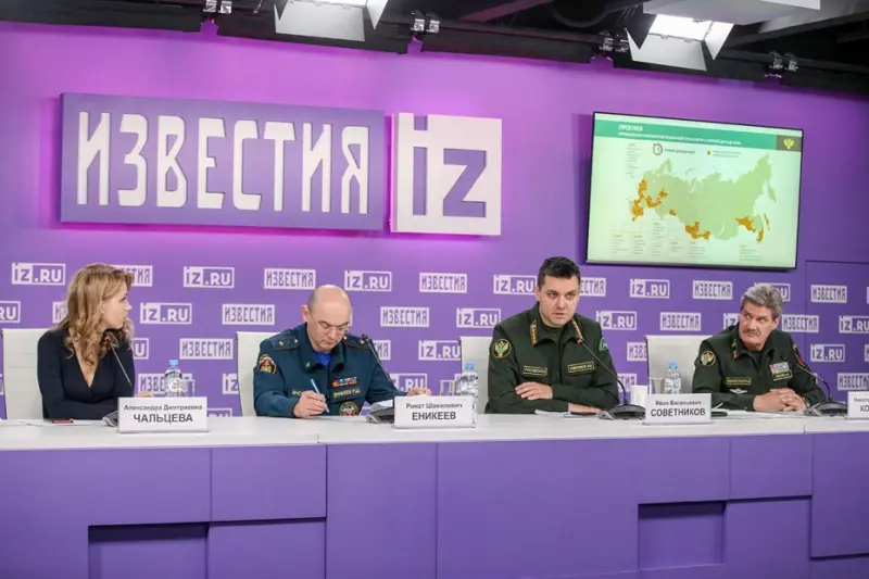 Авиалесоохрана: Высокая пожарная опасность ожидается на территории девяти регионов России