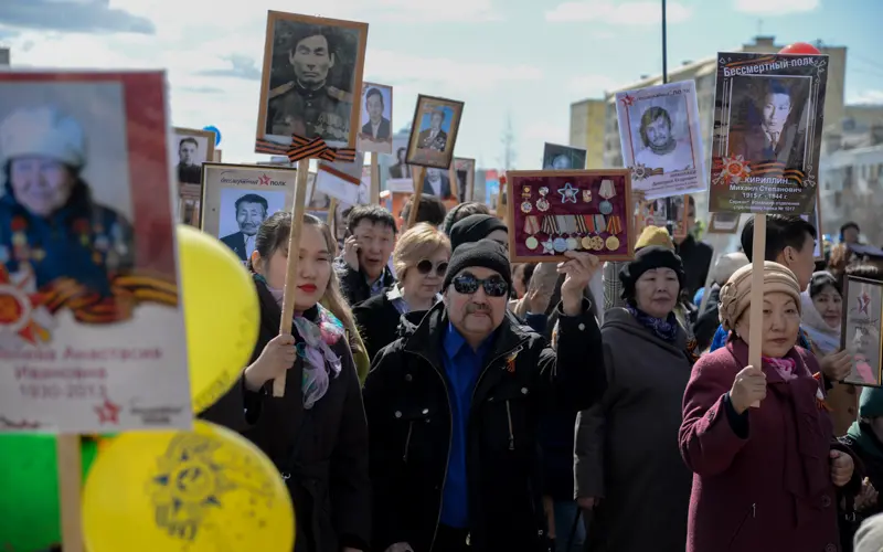 9 мая шествие «Бессмертного полка» в Якутске начнется в 12 часов