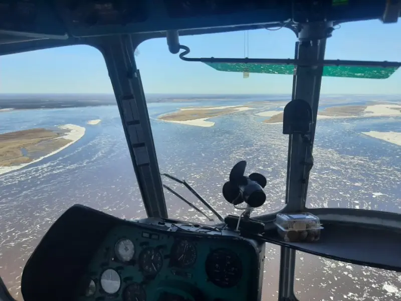 За сутки критических уровней воды на реках Якутии не зарегистрировано