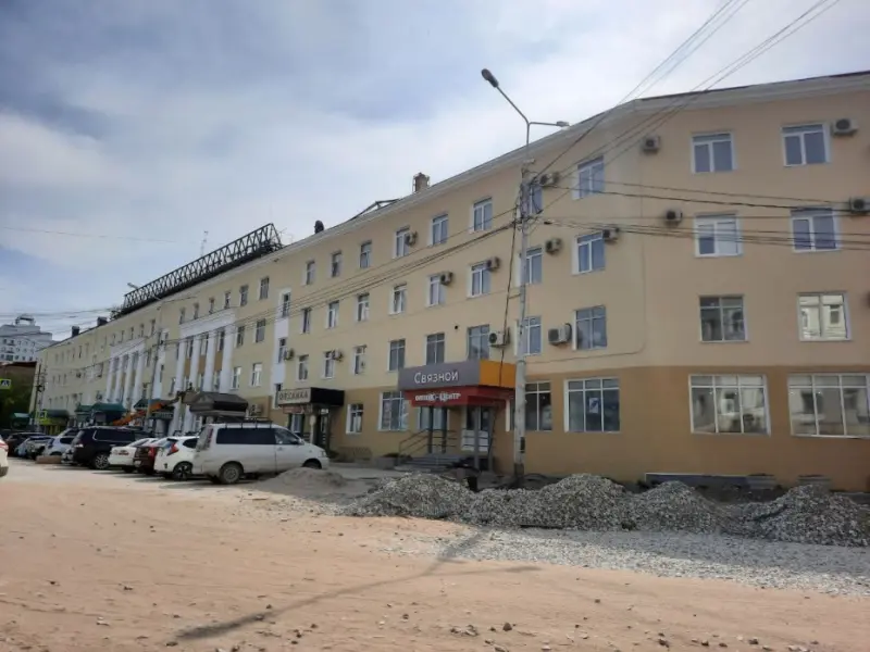 «Сталинский ампир»: в Якутске идет капитальный ремонт дома по Ленина, 7