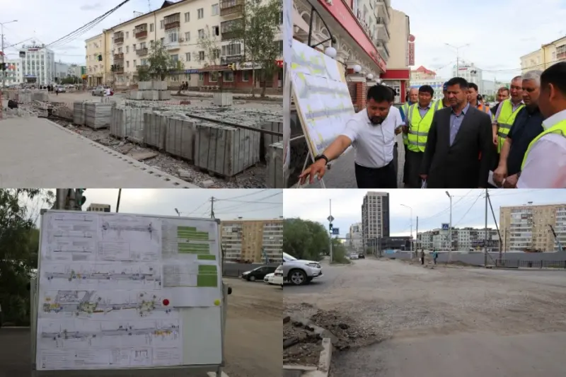 К асфальтированию проспекта Ленина приступят в августе, сообщил глава Якутска