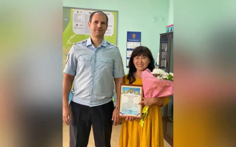 Полиция отметила благодарностью Марианну Арбугину за оказание помощи пострадавшим в ДТП