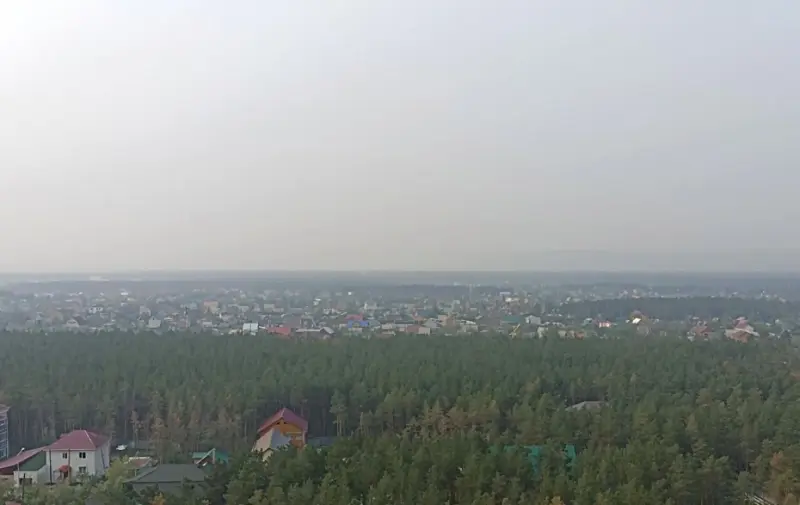 Управление: ГО и ЧС: Дым в Якутск принесло с Хабаровского края