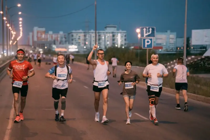 Более 1200 жителей Якутска приняли участие в «Sinet Team Yakutsk Marathon»