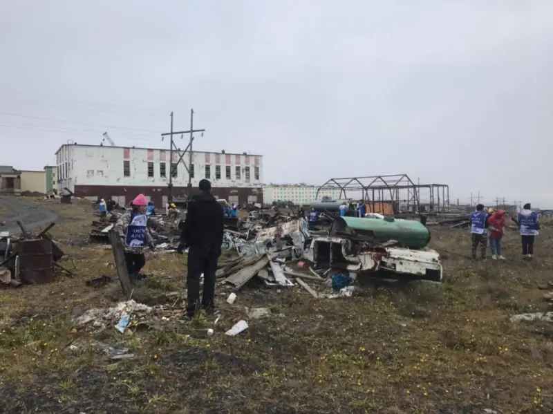 В поселке Тикси завершился второй этап проекта «Чистая Арктика»