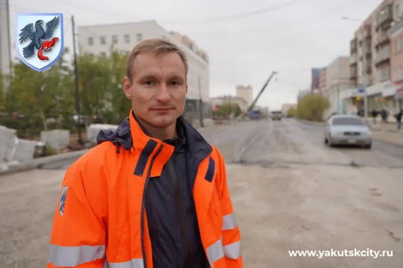 Асфальтирование проспекта Ленина достигло «экватора»