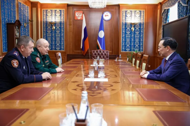 Нового руководителя территориального органа Росгвардии представили главе Якутии