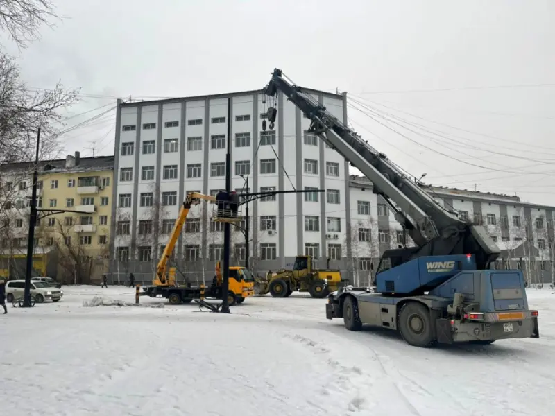 Мэрия: Движение по проспекту Ленина откроют после установки опор освещения и светофоров