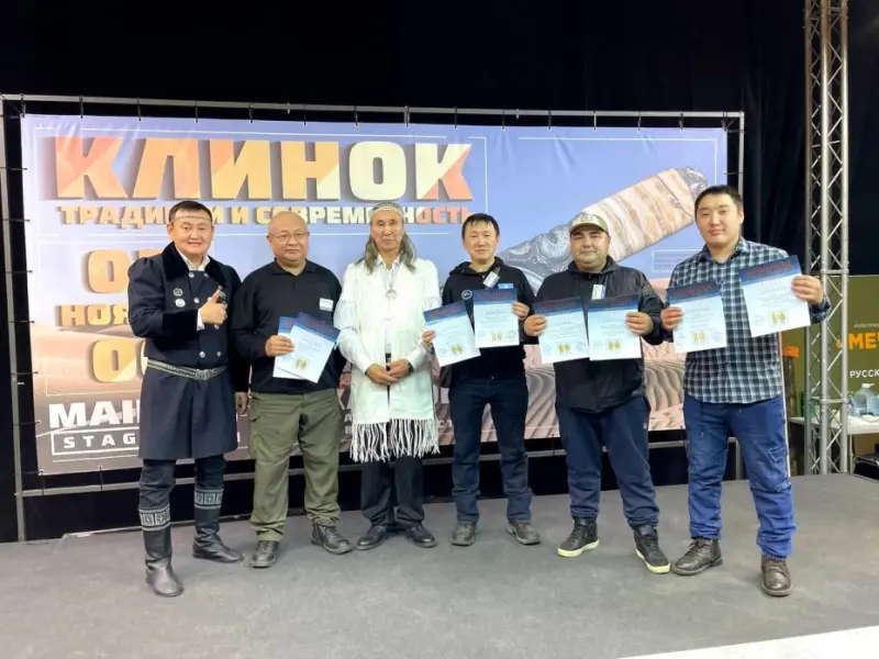 Мастера якутских ножей отличились на международной выставке «Клинок»