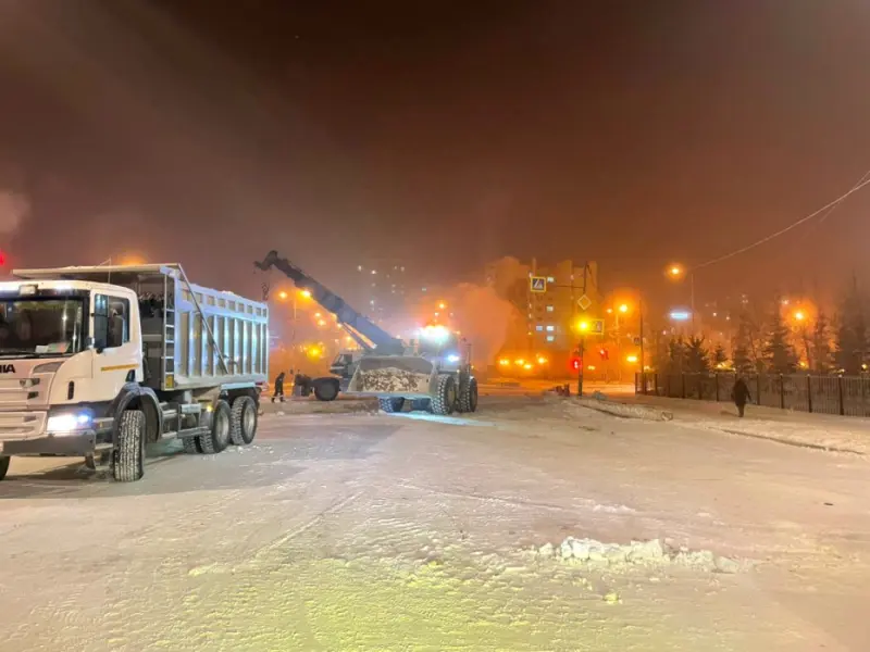 Открыто движение на перекрестке проспекта Ленина с улицей Кулаковского