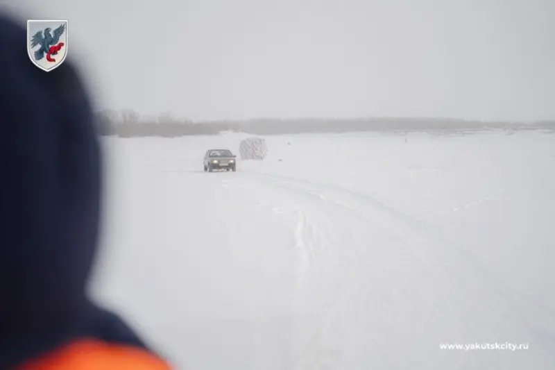 За выезд транспортного средства на лед в период введенных ограничений наложен административный штраф