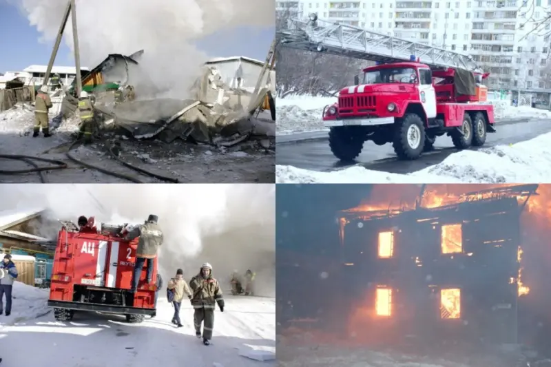 В cеле Капитоновка при пожаре в бесхозном строении погиб мужчина