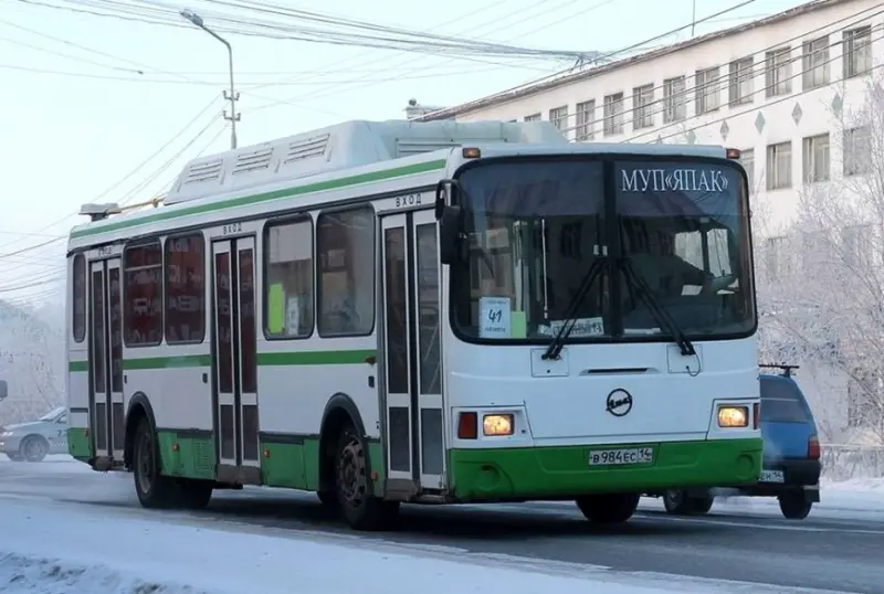 В Якутске возобновляется движение автобусов по улице Якова Потапова