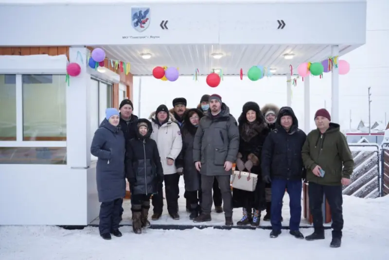 На Хатынг-Юряхском шоссе открыли новую теплую остановку