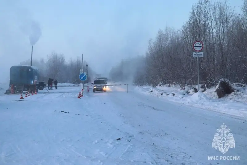 В регионе открыты 32 ледовые переправы