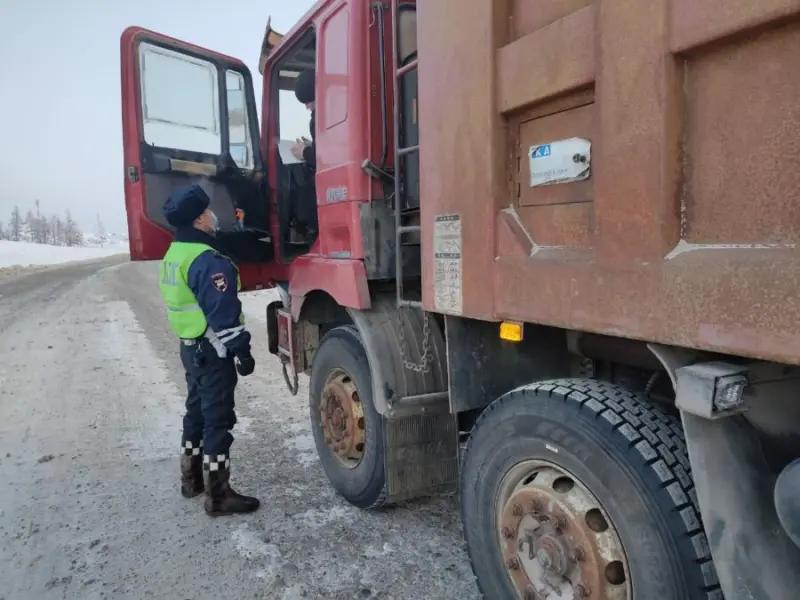 Движение крупногабаритных и тяжеловесных транспортных средств по дорогам города Якутска