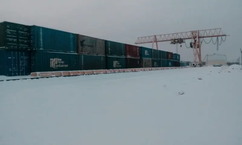 Погодные условия привели к задержке выгрузки вагонов на ж/д станции Нижний Бестях