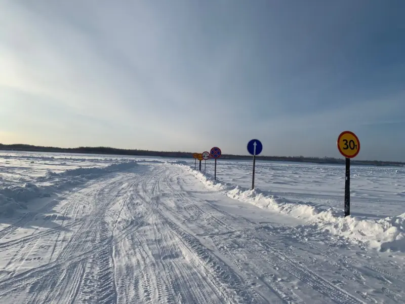 На автозимнике автодороги «Алдан» увеличена грузоподъемность до 30 тонн