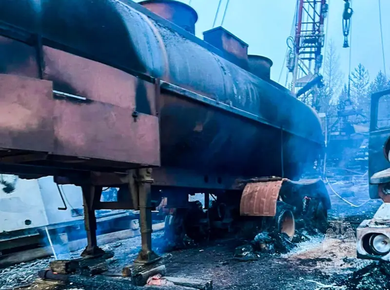 9 человек пострадали из-за возгорания во время ремонтных работ на газовой скважине в Якутии