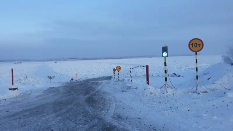 Снижена грузоподъемность на автозимнике в Ленском районе