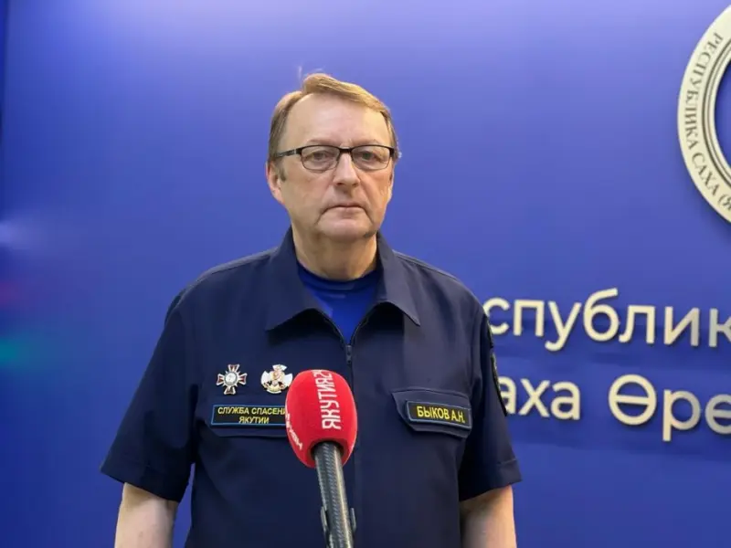 На реках Амга, Вилюй, Татта наблюдается спад уровней воды различной интенсивности