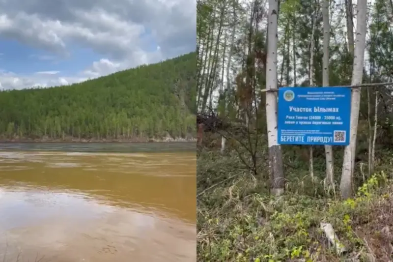 Паводок смыл старые отвалы: Так в Минэкологии Якутии объясняют загрязнение реки Ыллымах