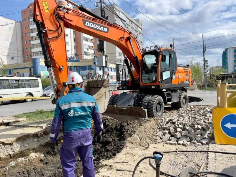 В Якутске на два дня перекроют перекресток улиц Петра Алексеева и Пояркова