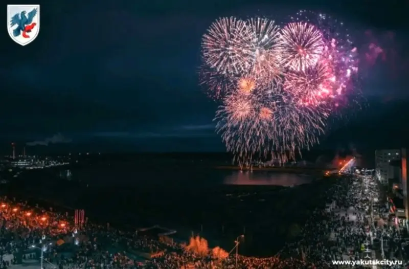 Салют в честь Дня города Якутска запустят в 23:00 ч.