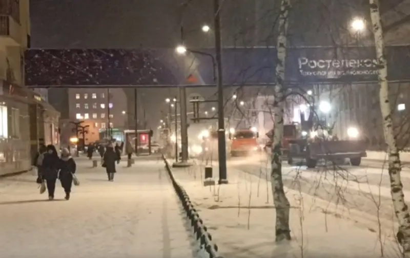 Якутгидромет: В Западной Якутии – метель и вьюга, в Центральной Якутии – морозы до 40 градусов