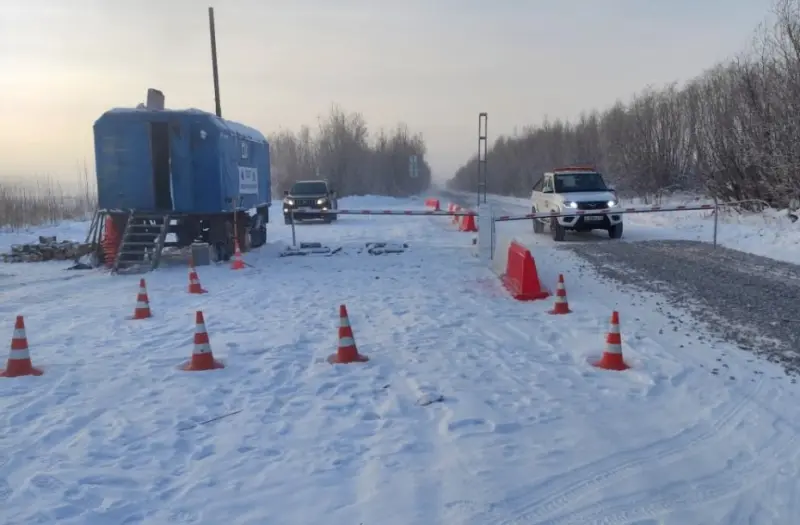 В Якутии на ледовых переправах выставят пункты весового контроля