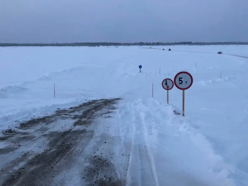 До 5 тонн будет увеличена грузоподъемность на автозимниках через реки Вилюй и Амга с 7 декабря