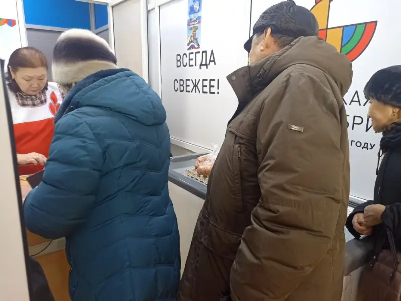 О дефиците местного яйца в Якутске сообщили СМИ