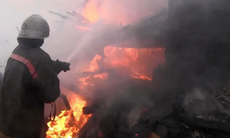При пожаре в избушке в Оймяконском улусе погиб мужчина