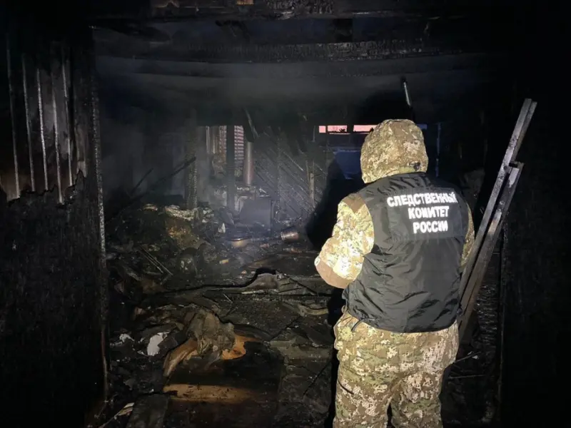 Девятилетний ребенок погиб при пожаре в Нюрбинском районе в последний день марта