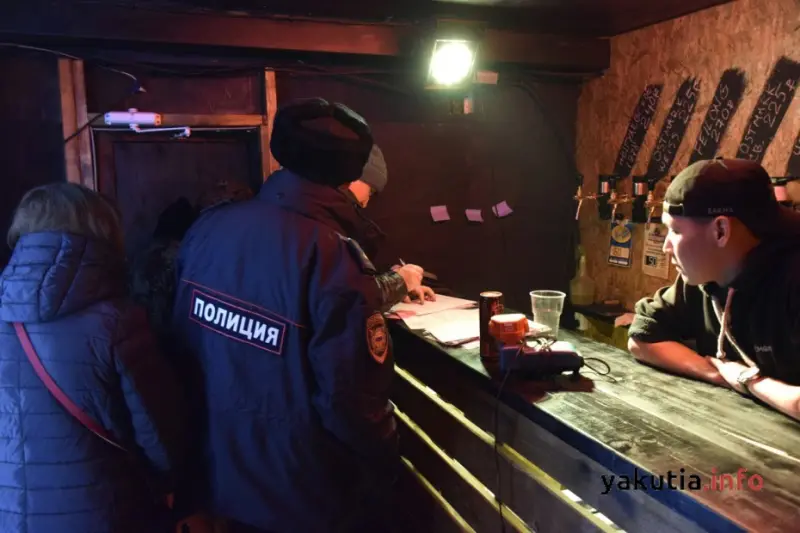 Полиция будет контролировать соблюдение запрета на продажу алкоголя в Якутске