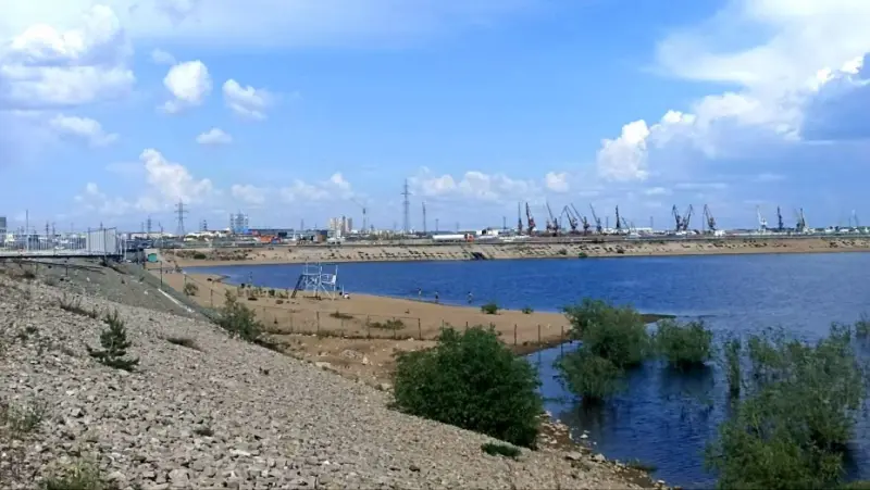 Городской пляж Якутска официально открылся