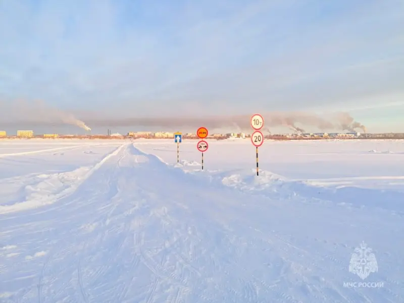 По каким ледовым переправам разрешено передвигаться в Якутии: смотрим список