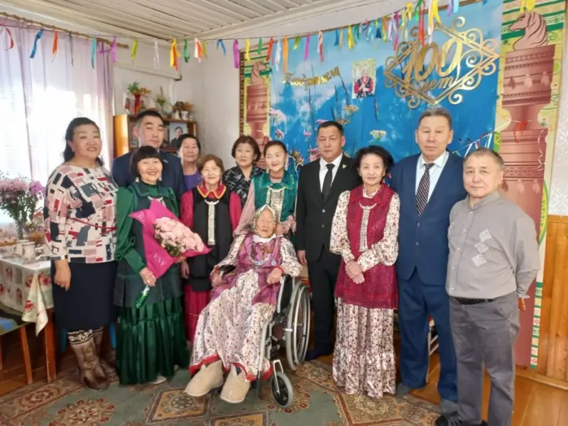 Якутянка отметила 100-летний юбилей