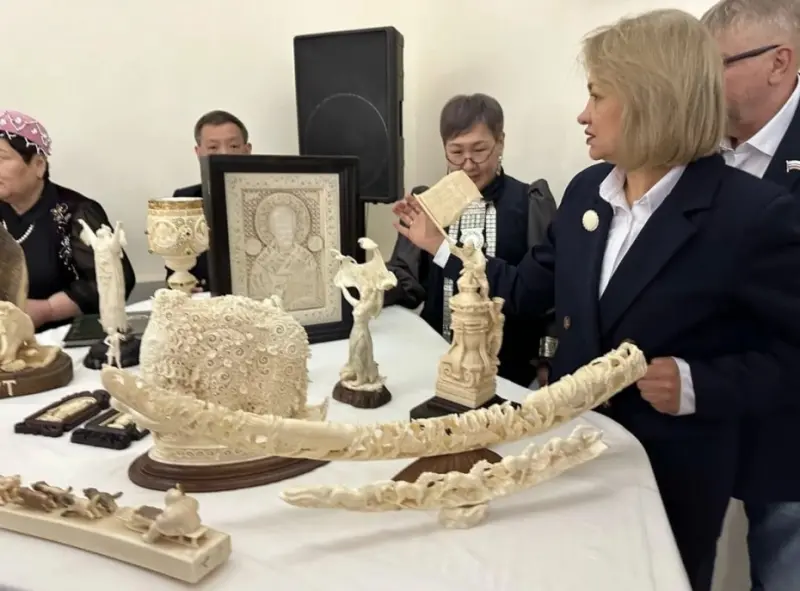 Якутские косторезы собрались в Астане