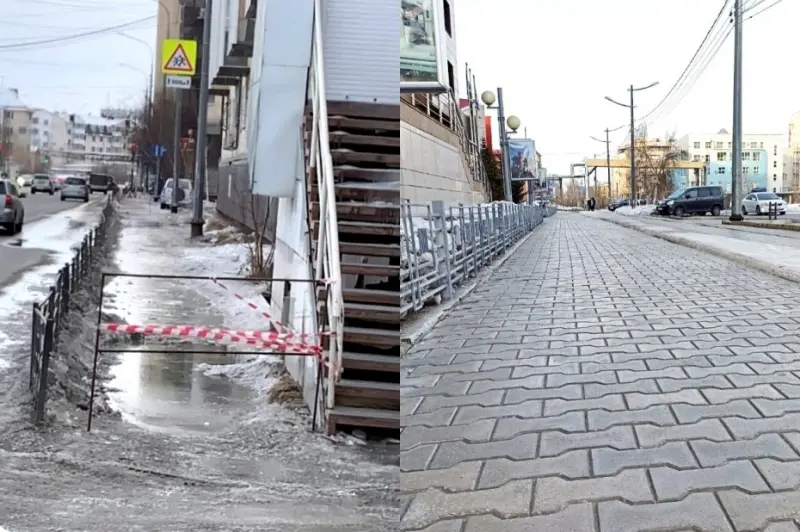 В Якутске ввели ограничения на передвижение по тротуарам – где тогда ходить?