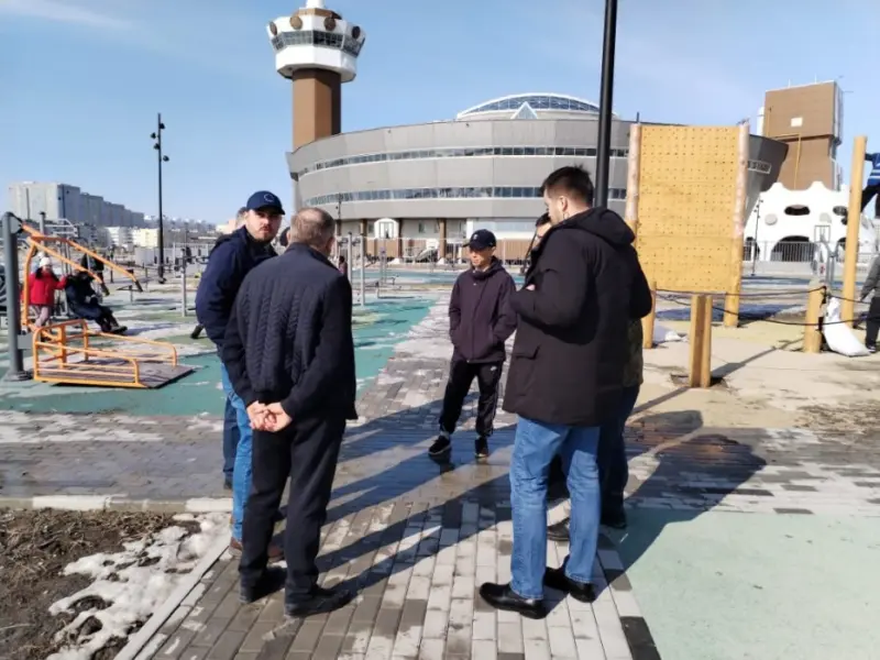 На Набережной озера Сайсары будут устранены дефекты